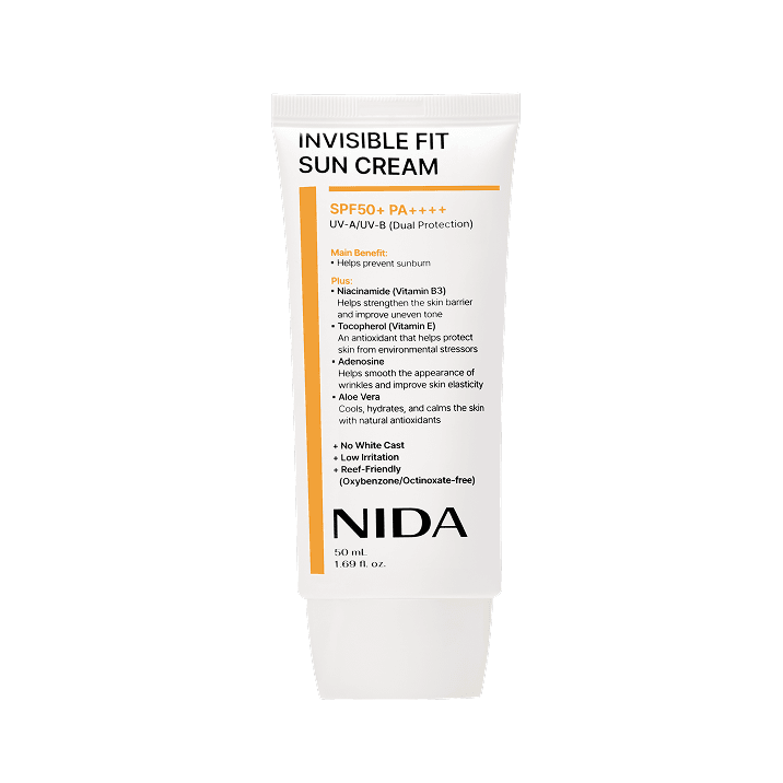 NIDA Invisible Fit Sun Cream