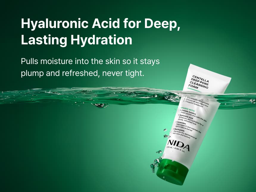 NIDA Centella Deep Pore Cleansing Foam — detalle 5