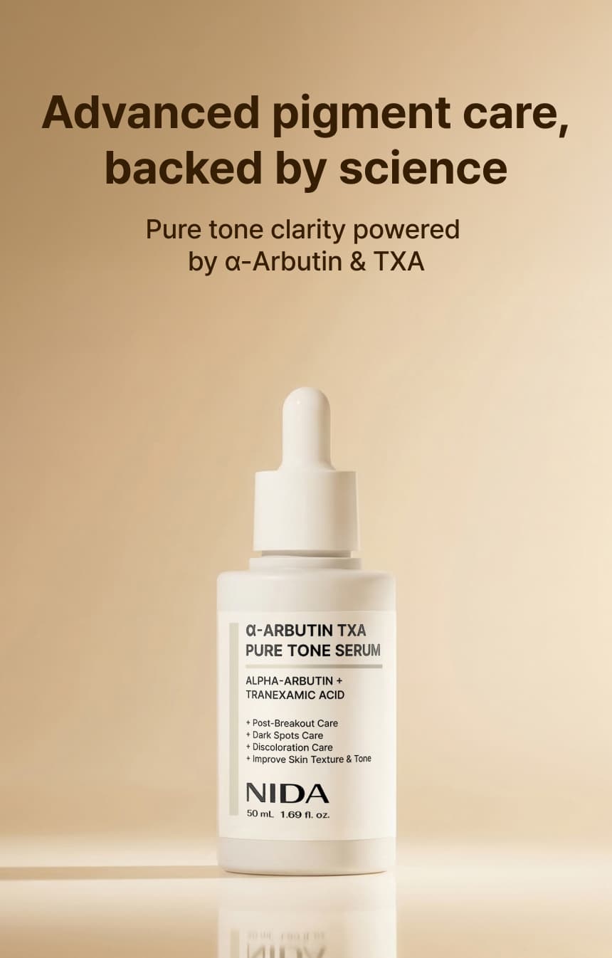 NIDA α-Arbutin TXA Pure Tone Serum — detalle 2