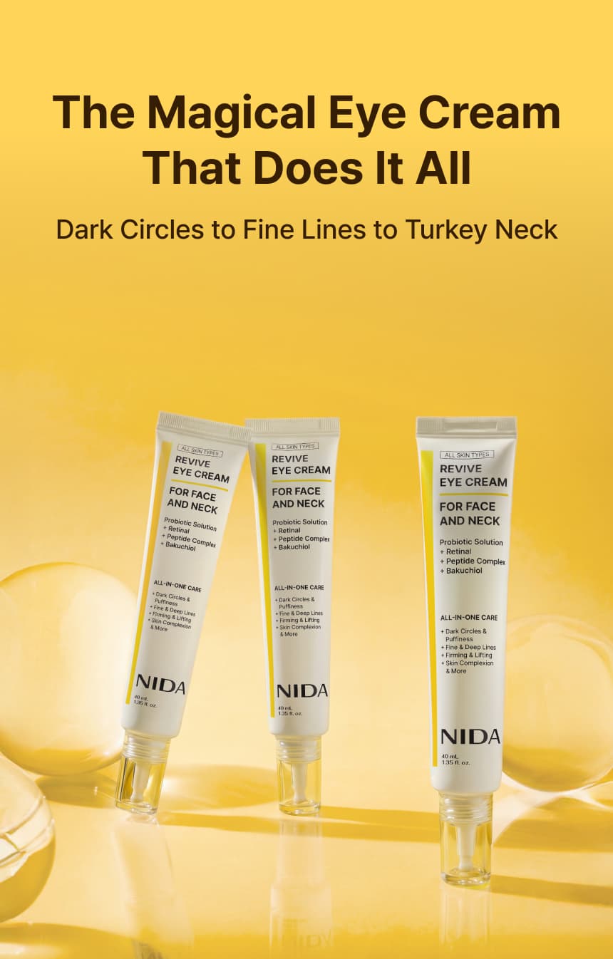 NIDA Revive Eye Cream For Face And Neck — detalle 3