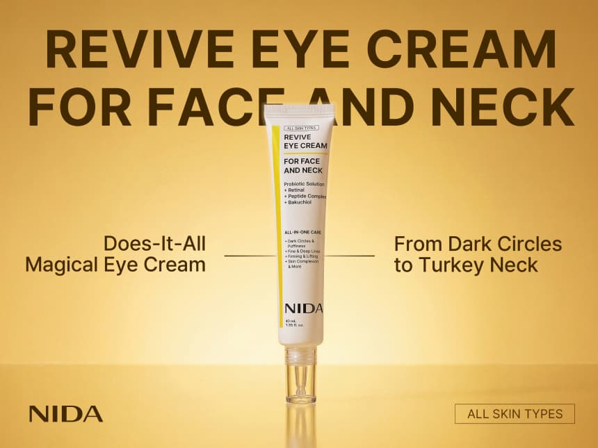 NIDA Revive Eye Cream For Face And Neck — detalle 1